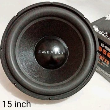 Subwoofer Embassy 15inch Es 1556 - Dinasti Audio