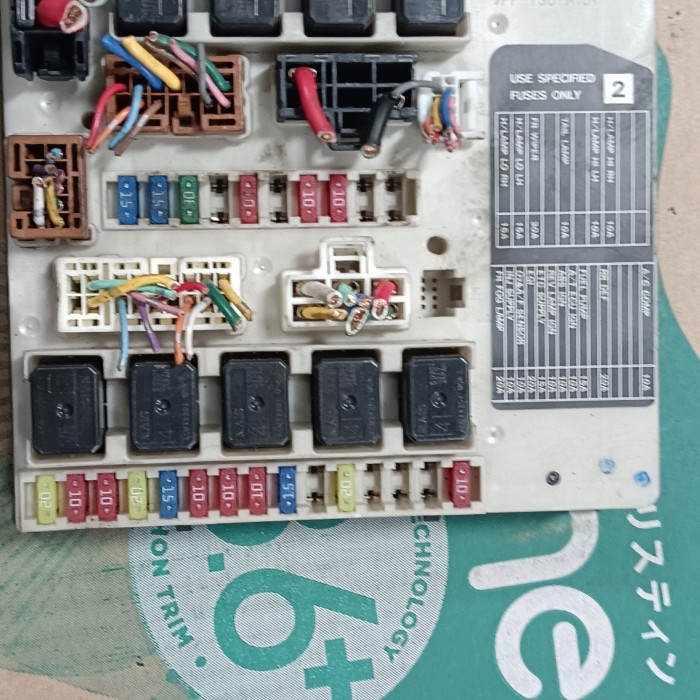 fuse box sikring Livina ipdm 1,5cc matic original ex Singapore japan