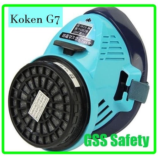 TERBARU Chemical Respirator Koken G7 Half Respirator