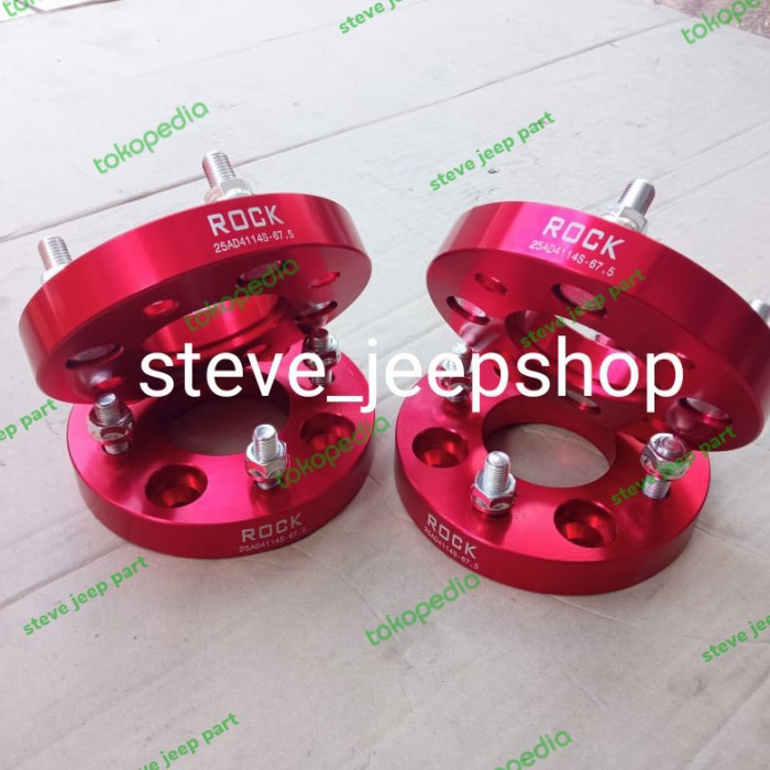 Adaptor Roda/Spacer Velg Alumunium Kijang 2.5Cm Rock