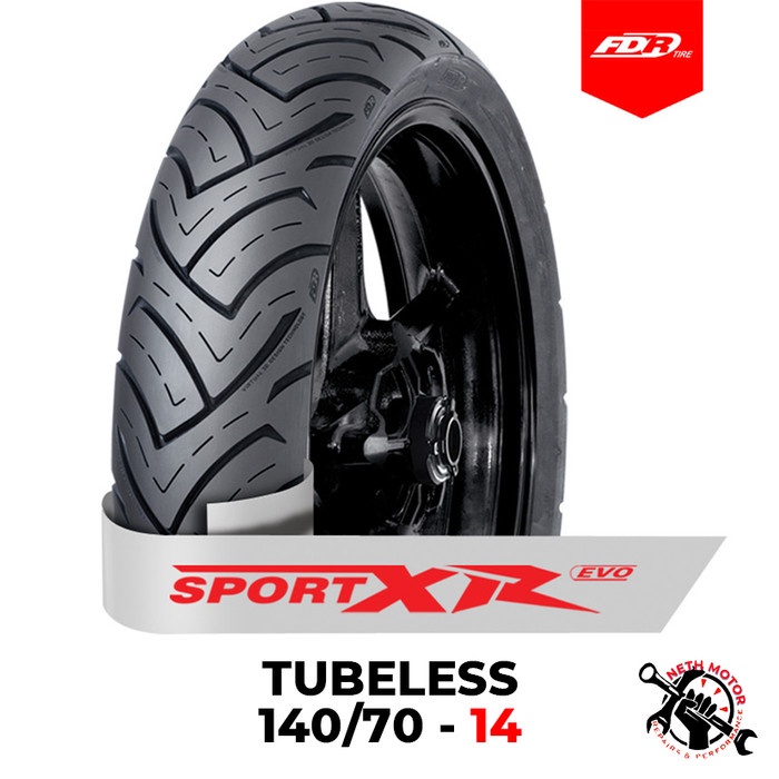 Ban Fdr Sport Xr Evo 140/70-14 Tubeless Ban Aerox