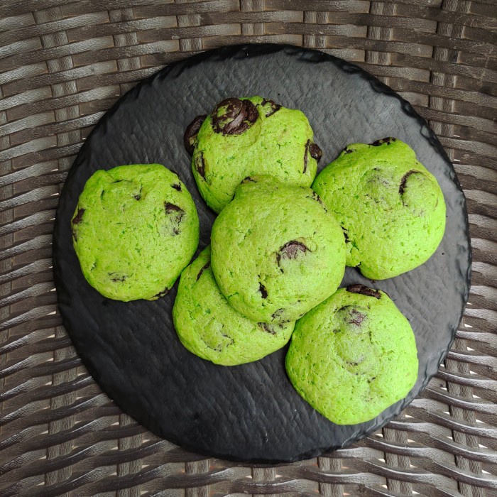 

KETO SOFT CHEWY COOKIES PANDAN CHEESE KODE 1132