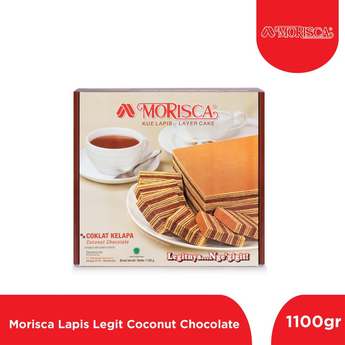 

MORISCA KUE LAPIS COCONUT CHOCOLATE 1100 GR KODE 73