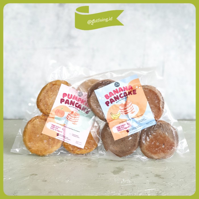 

HEALTHY FROZEN GLUTEN FREE PANCAKE BANANA PUMPKIN NUTRITI KODE 1263