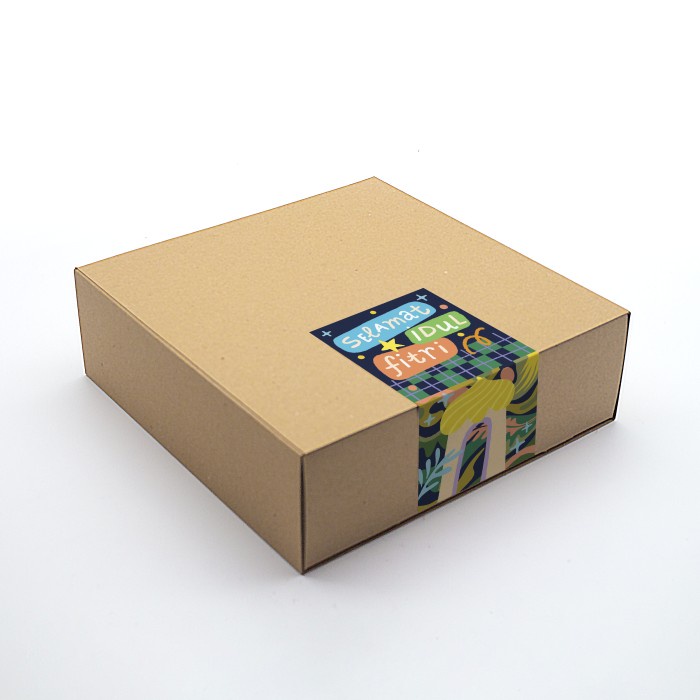 

Capricorn Design Sticker Label / Stiker Toples Lebaran isi 1 - SLP 015