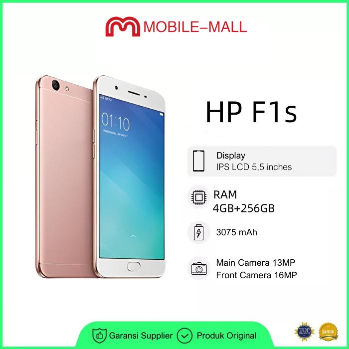 TERPERCAYA F1S Handphone RAM 4GB/64GB HP Murah Cuci Gudang SmartPhone Android Lengkap Aksesoris