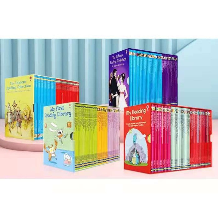 

TERBARU [1 SET] USBORNE READING COLLECTION BOX SET
