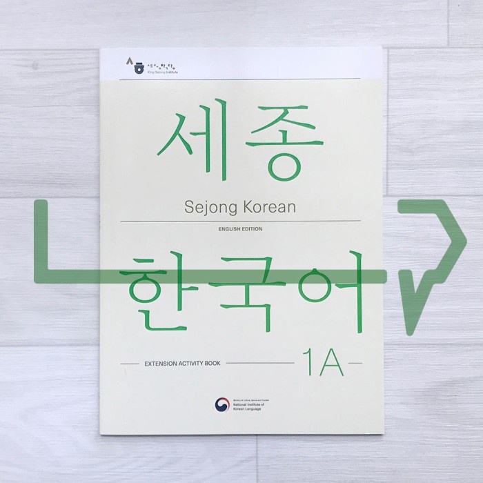 

TERBARU Sejong Korean Extension Activity Book 1A Eng.
