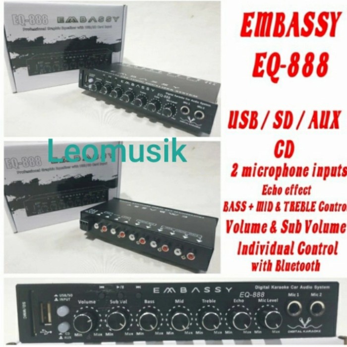 Parametrik Embassy Eq-888 Bt