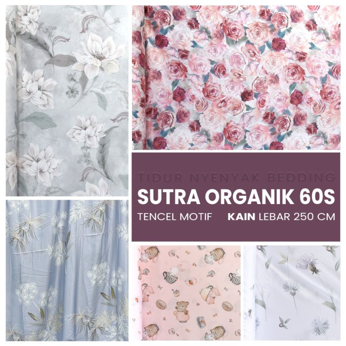 KAIN SUTRA BAMBOO 60S MOTIF ANAK LEBAR 250 CM PART 5