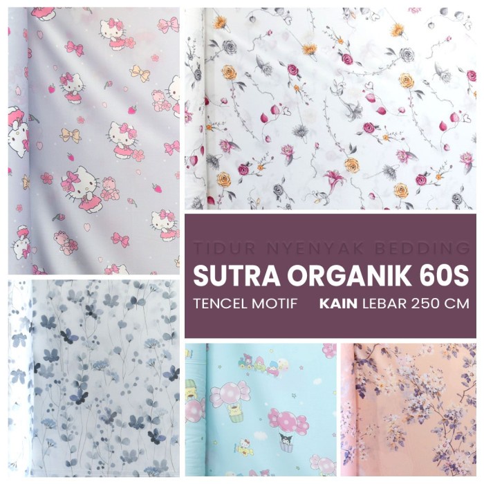 KAIN SUTRA BAMBOO 60S MOTIF ANAK LEBAR 250 CM PART 7