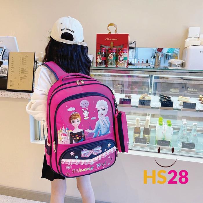 

NEW Tas Ransel Anak SD Bermotif Frozen & Ultraman + Kotak Pensil / Primary School Bag