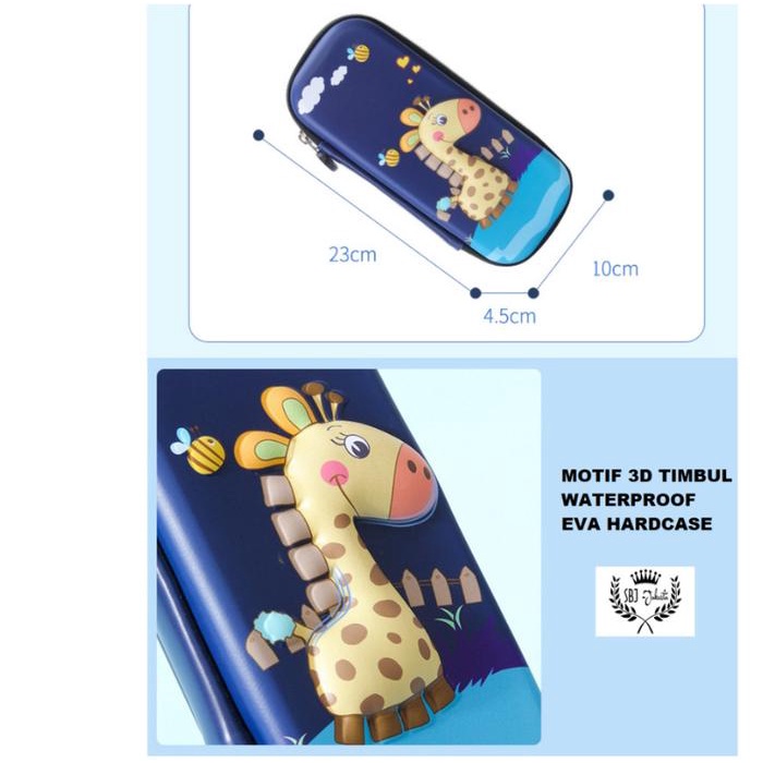 

TERBARU Tempat pensil Kotak pensil smiggle Lookalike 3D Hardcase Waterproof REAL EVA HARDCASE alat