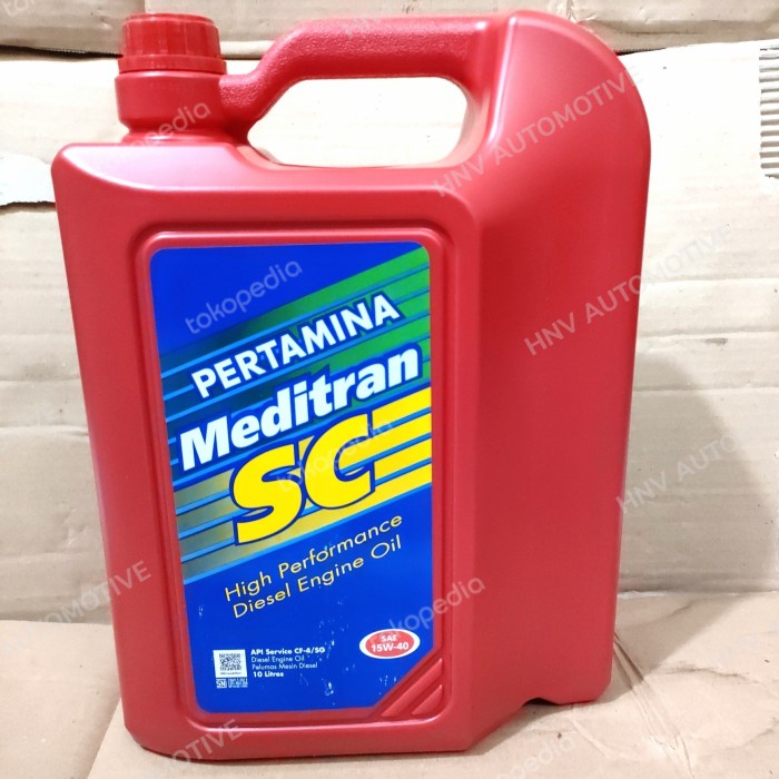 Oli Pertamina Meditran Diesel Sc Sae15W-40 10L