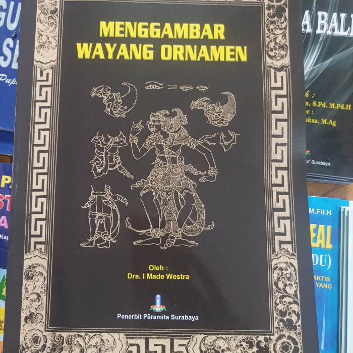 

Buku Mengambar Wayang Ornamen