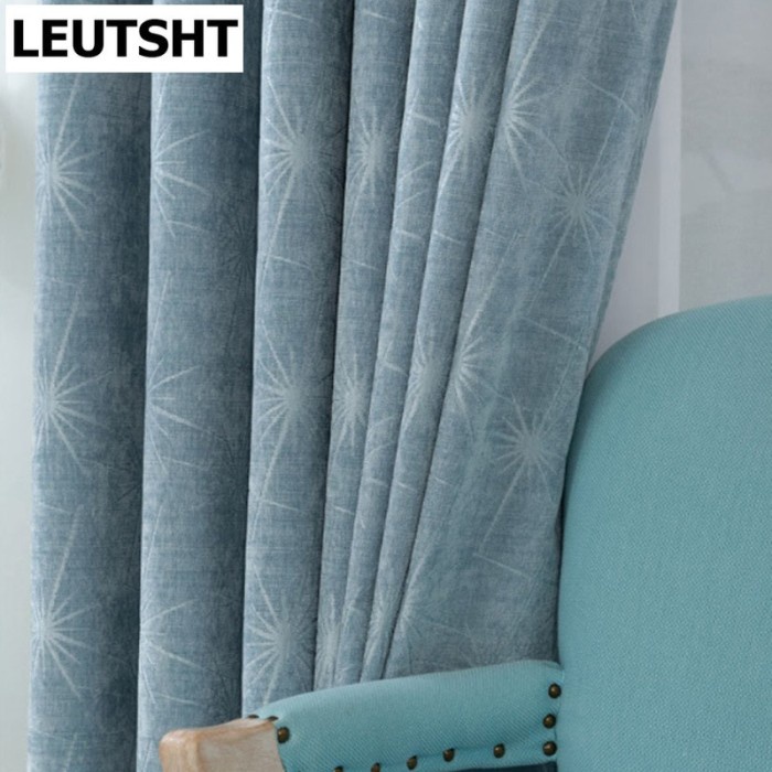 

Nordic Curtains For Living Dining Room Bedroom Thickened Kamjay