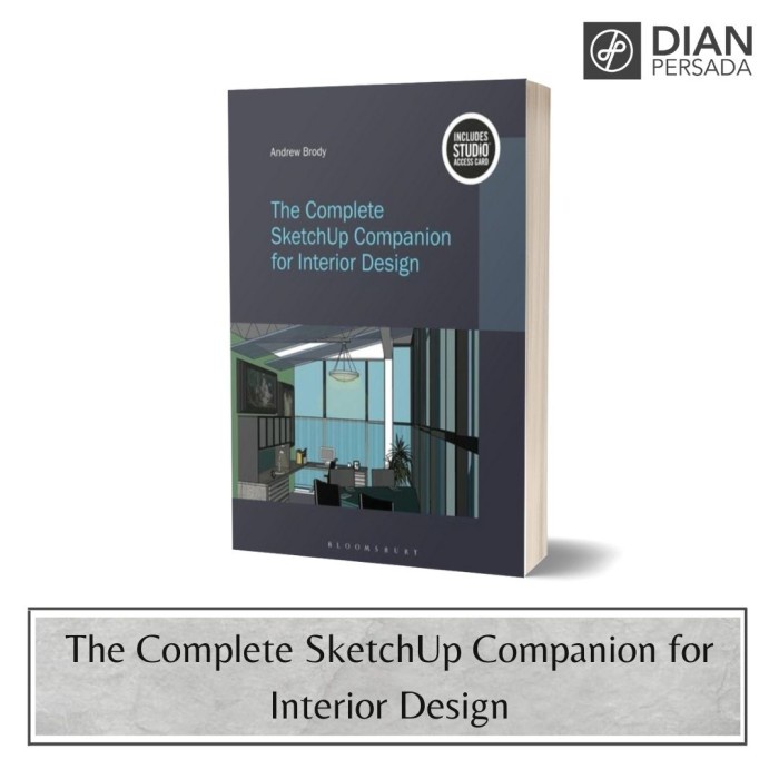 

Buku The Complete Sketchup Companion For Interior Design 9781501322006