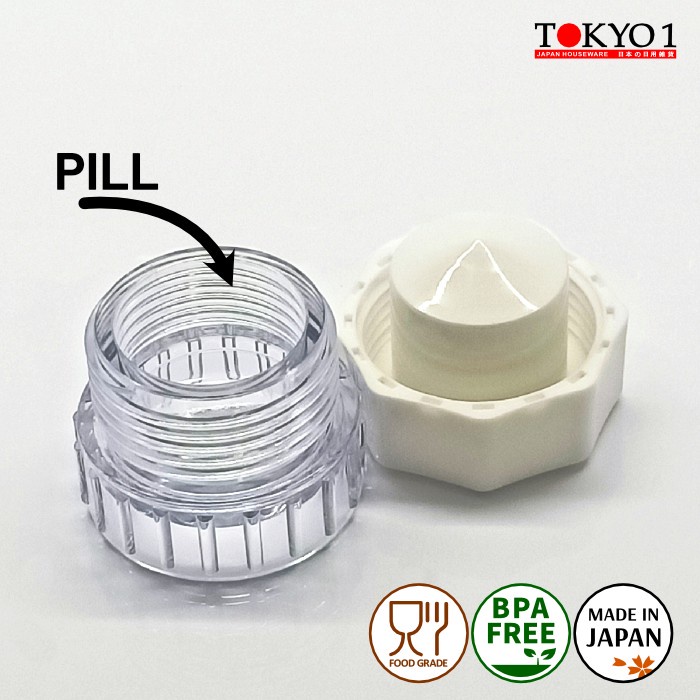 JUAL RUGI Tokyo1 Pill Mill(Penghancur Obat) Alat Penggerus Obat Tablet Pil MADE IN JAPAN 890873
