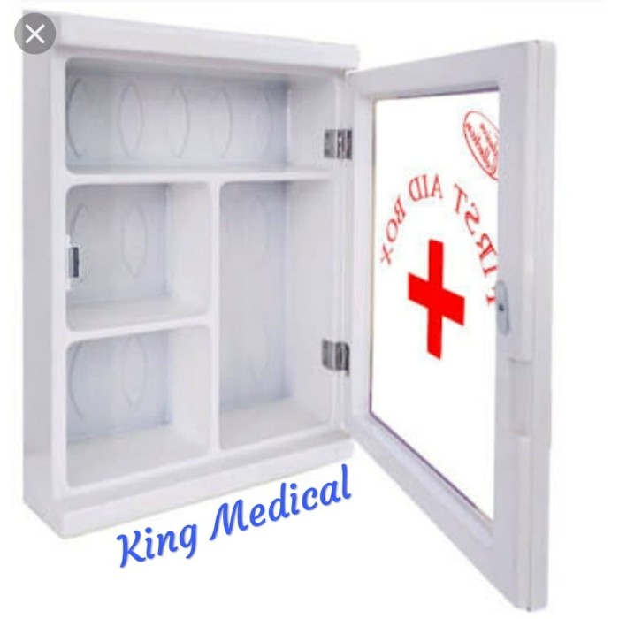 KHUSUS GOSEND Kotak P3K Dinding uk 30 x 40 Lemari Obat PPPK