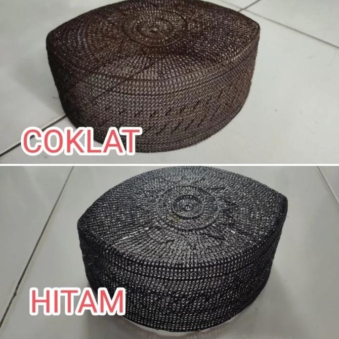 promo termurah cod peci songkok kopiah akar jangang tipe 25 n 15 ori
