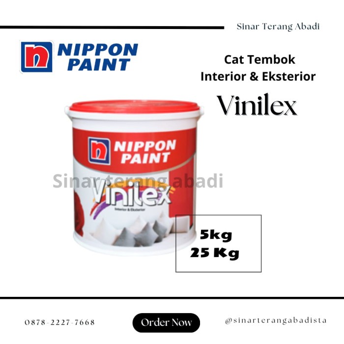 Cat Tembok Vinilex 25 Kg Bs Pastel Np 439 (Di) Milk White