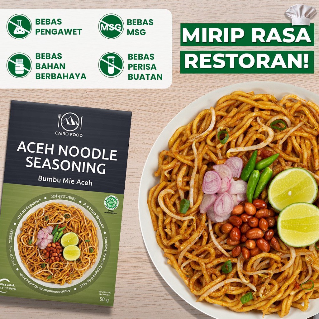 

Bumbu Mie Aceh Premium Untuk Profesional - Cairo Food