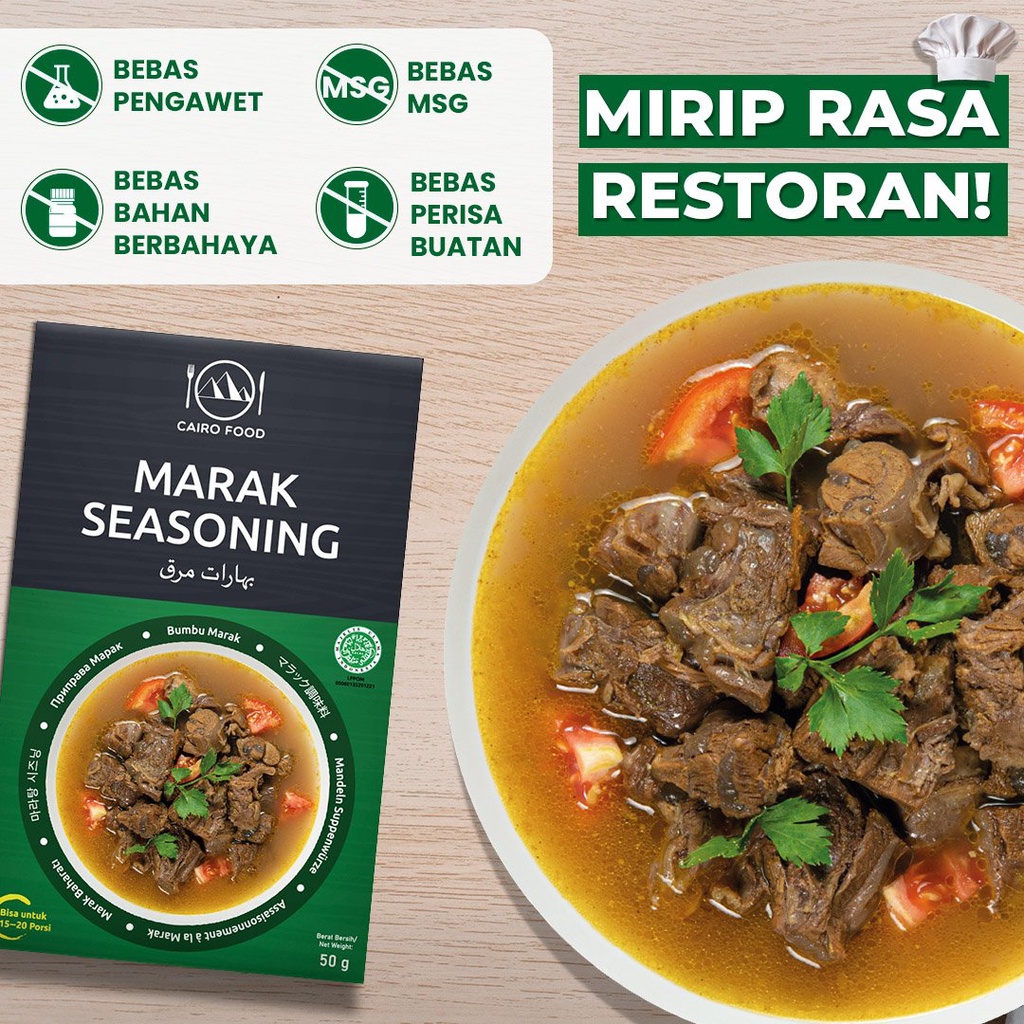 

Bumbu Sop Marak Premium Untuk Profesional - Cairo Food