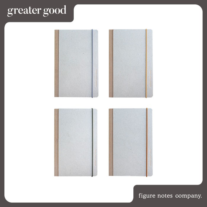 

Figure Notes Company - Rubble Book Raw A6 Recycled Notebook