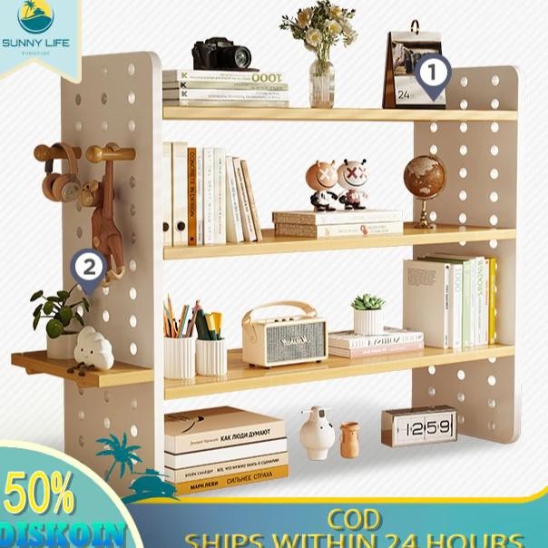 

Ready Ada Rak Desktop Storage Rak Meja Stationery Rak Buku Desktop Rak Organizer Desktop Desk