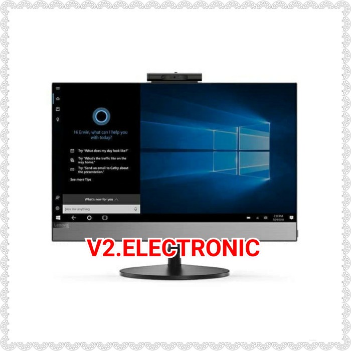 Lenovo V530-22Icb Pc All In One Intel Core I3-8100T 4Gb 1Tb W10