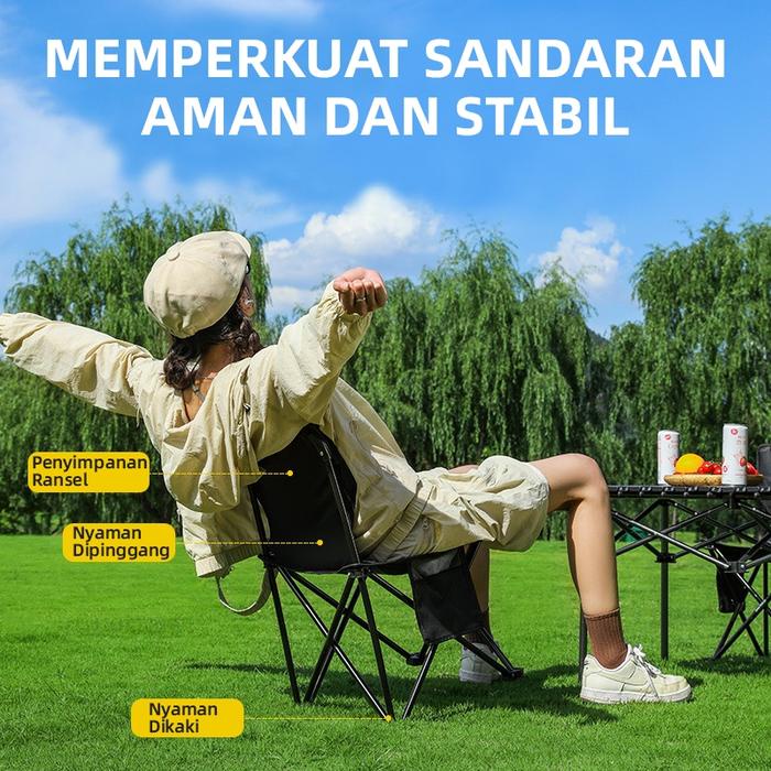 [Ready] Trailtop Meja Kursi Lipat Outdoor 1 Set Meja Lipat Outdoor Dan Kursi Lipat Portable Camping