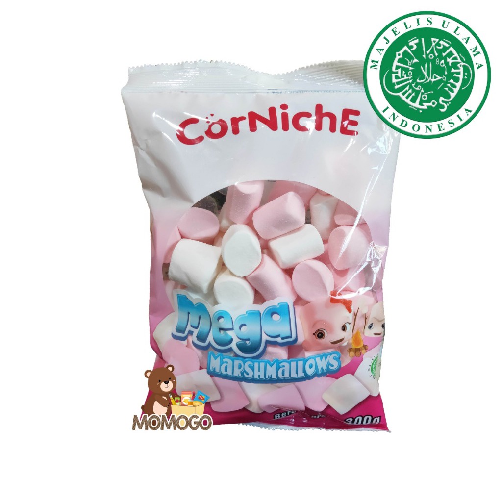 

CORNICHE MEGA PINK WHITE MARSHMALLOW 300GR