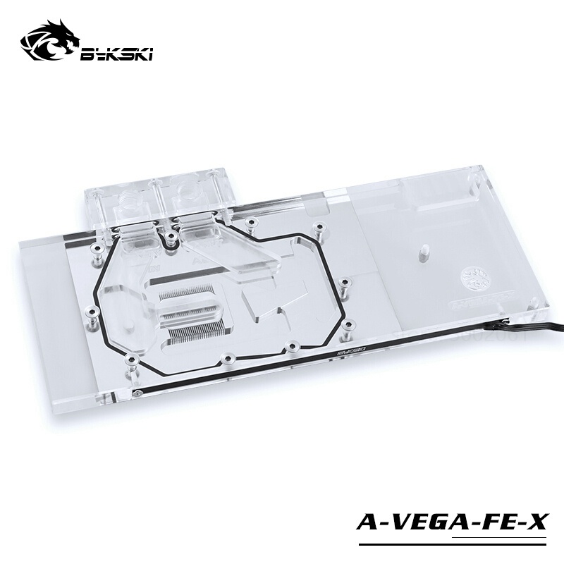 QCOOL Water Block use for AMD/MSI/GIGABYTE/SAPPHIRE/XFX Radeon RX Vega 56/64 Refrence Edition / Full