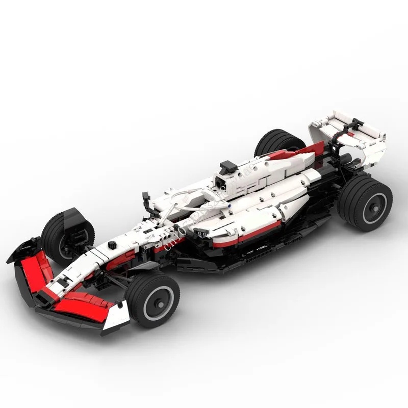 AIRM 2539PCS MOC Speed Champions Haas F1 Team VF-22 Model Building Blocks Technology Bricks Assembly