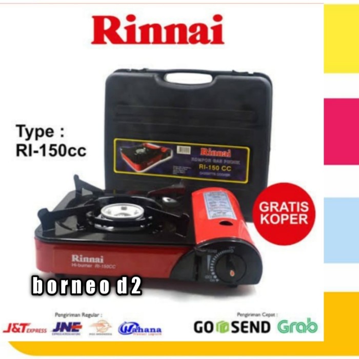 KOMPOR PORTABLE RINNAI /KOMPOR PIKNIK