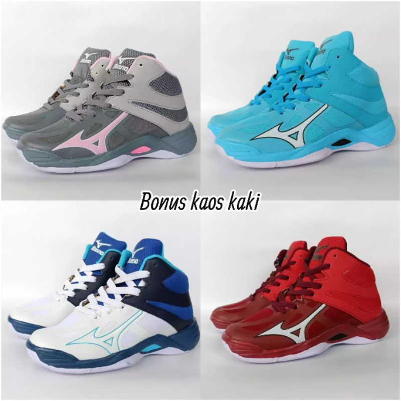 Big Sale  Sepatu Volly Mizu_No Thandersblade/Sepatu Olahraga Volly Ball/Sepatu Voli Ball/Sepatu