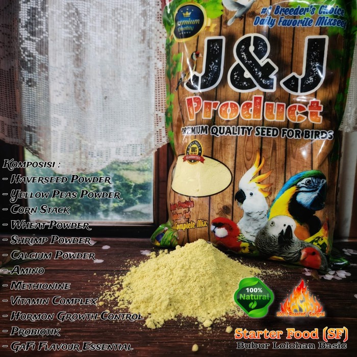 J&J Starter Food 1Kg Bubur Loloh