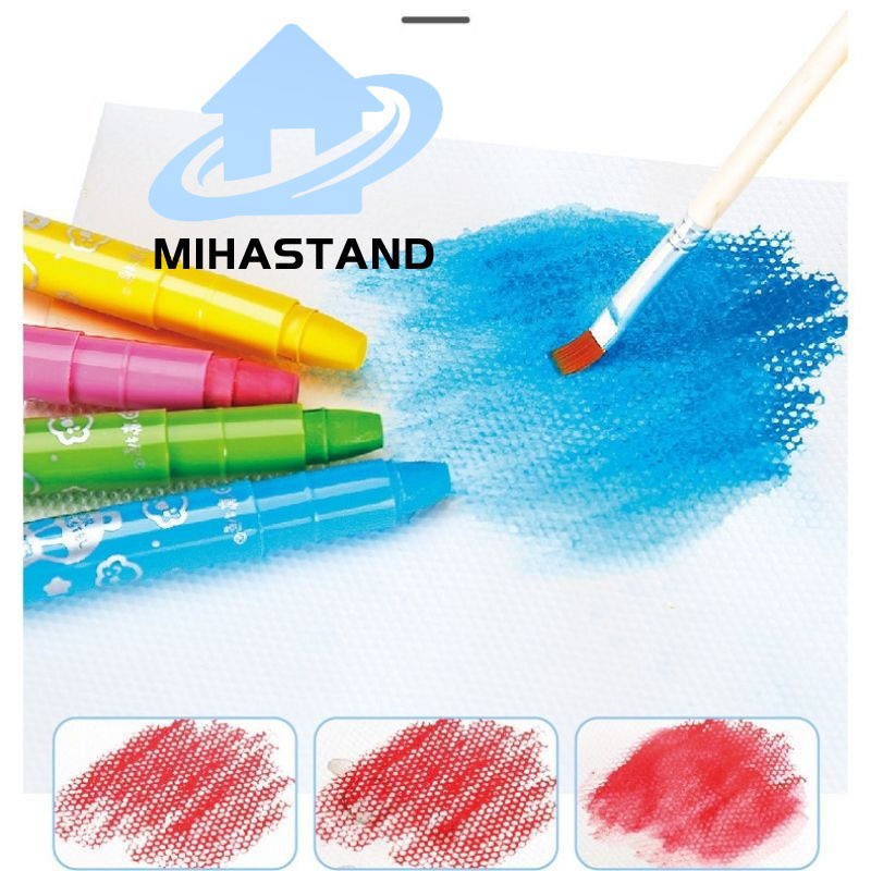 

48 Warna Crayon Grap / Crayon Grap Mata Edang / Ily Crayon / Water Oluble Crayon / Rayon Warna