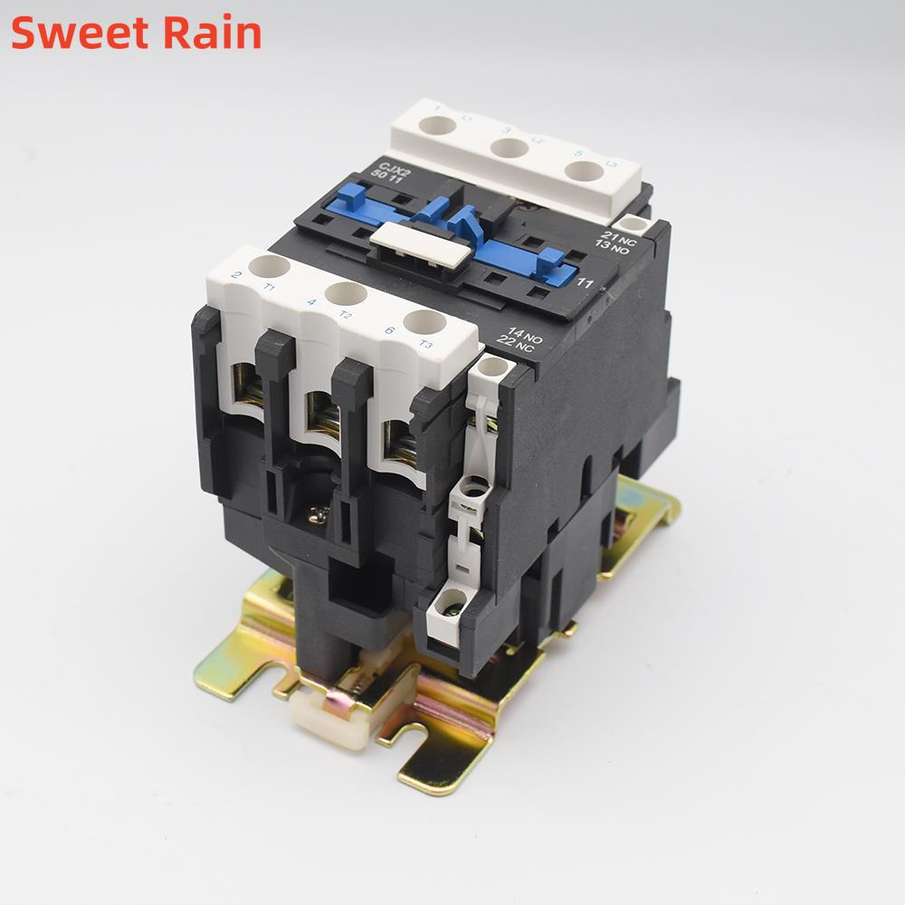 MDA AC contactor 40A 50A 3P+1NO1NC Rail installation lc1d CJX2- 4011  CJX2- 5011 1 normally open con