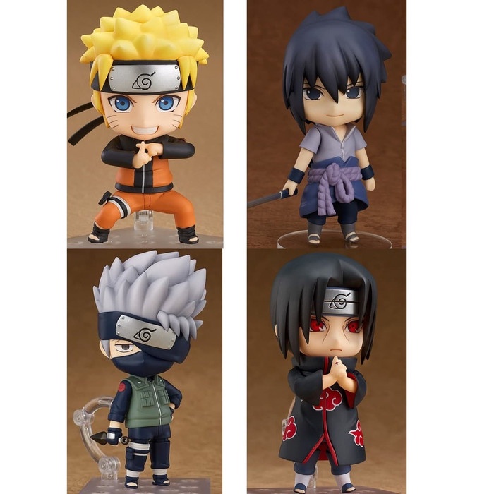 Naruto Kakashi Sasuke Itachi Uchiha Nendoroid 682 707 724 820