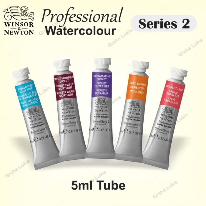 

Sale Winsor & Newton Professional Series 2 Water Colour Tube 5Ml