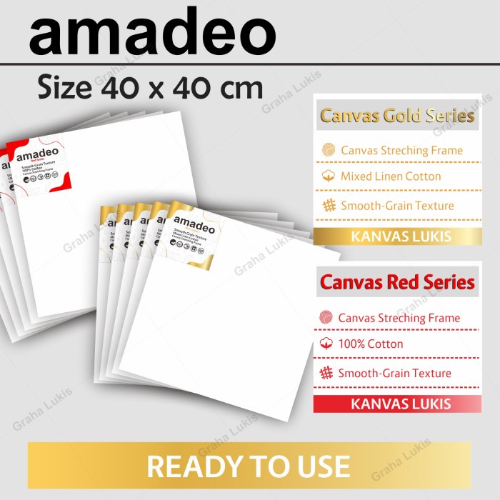 

Sale Kanvas Lukis Amadeo Ukuran 40X40Cm