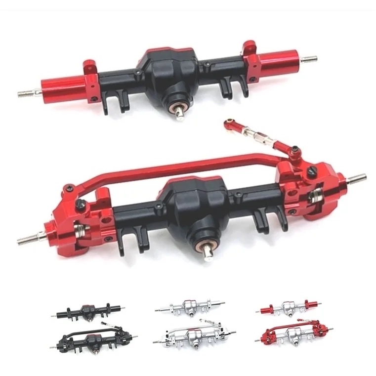 KYOMA MN128 MN86 MN86S MN86K MN86KS Metal Front and Rear Differential Axle Complete Set 1/12 RC Craw