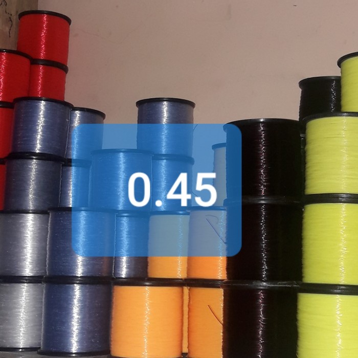 SALE senar pancing 0.45mm