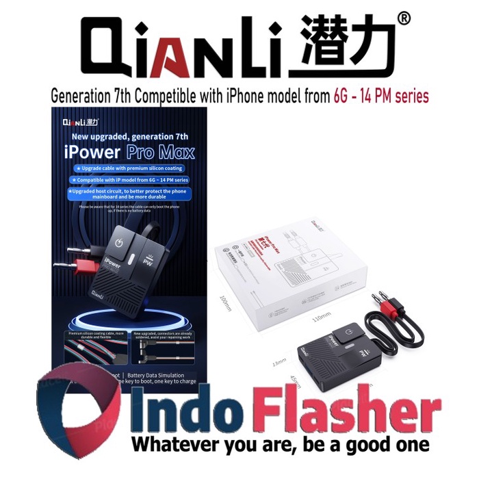 QIANLI IPOWER PRO MAX IPHONE 6-14 PM GEN 7TH QIANLI IPOWER MAX