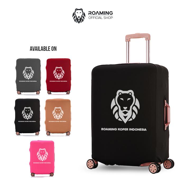 Roaming Cover Kain Elastis Sarung Koper Logo Roaming 20 Inch - 30 Inch
