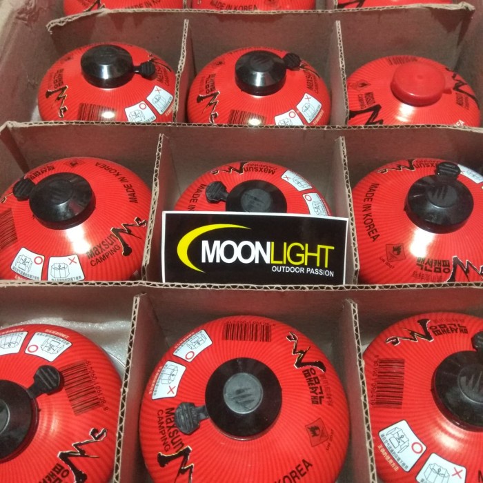 Tabung gas ulir refill canister maxsun not wild yuan msr primus