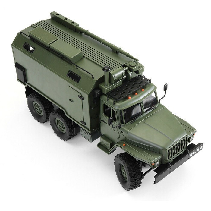 Flashshow WPL B36 B-36 Propo Military Truck 1/16 2.4G 6WD RC Car OffRoad RTR