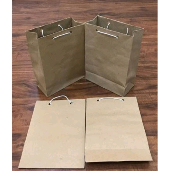

Flashshow paper bag polos mini coklat