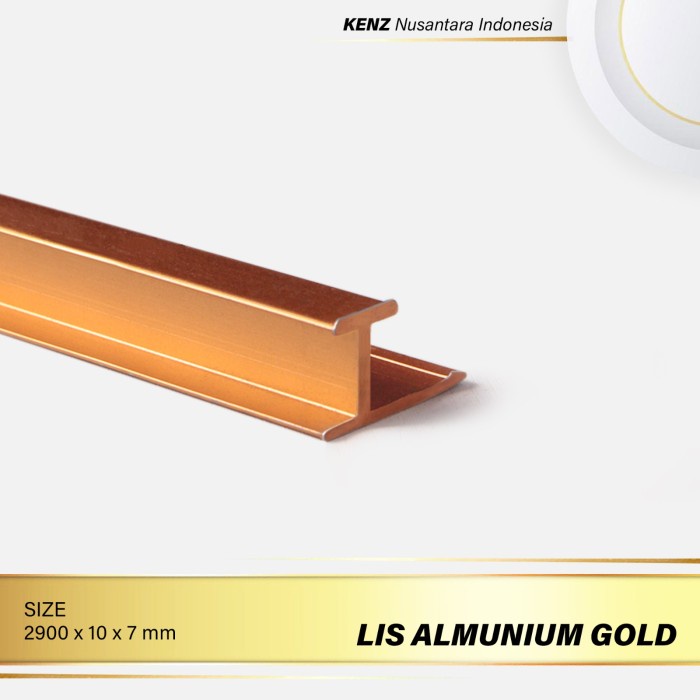 List aluminium wpc, list aluminium import